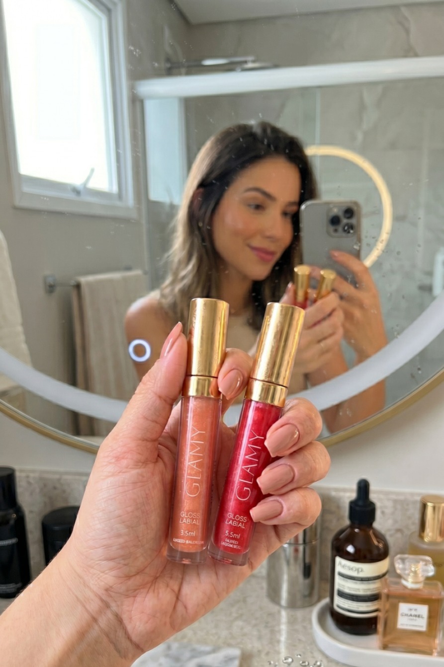 Resultado do brilho GLAMY